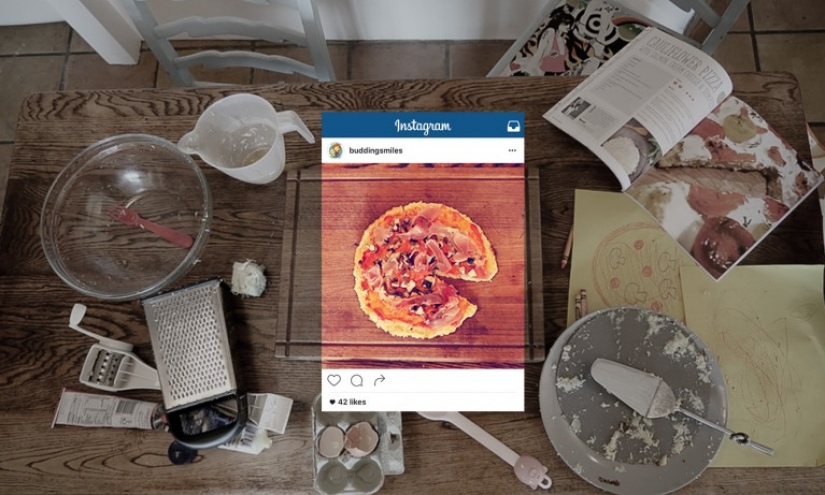 Detrás de las escenas de "perfecto" fotos en instagram