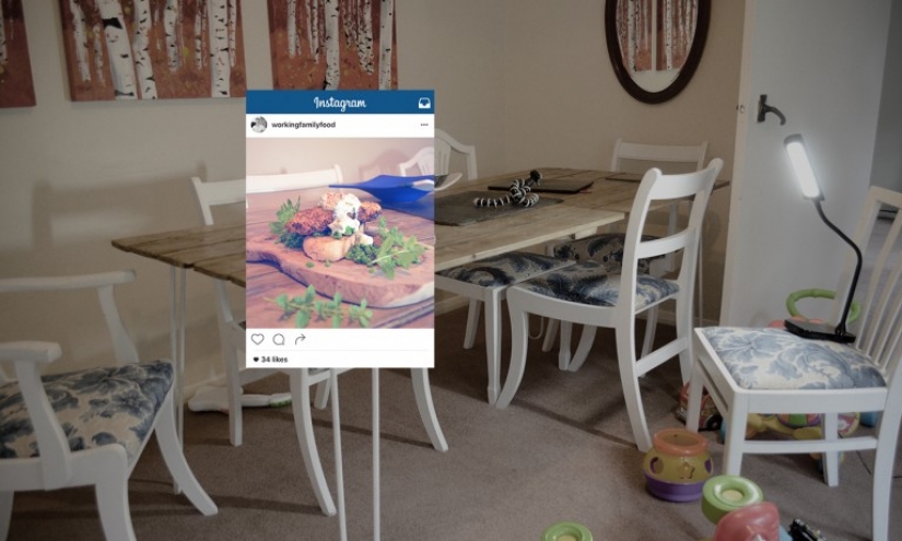 Detrás de las escenas de "perfecto" fotos en instagram