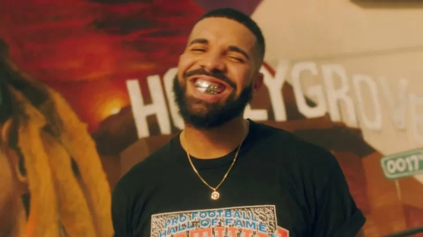 Diamond teeth: stars boast grizli of gold and precious stones