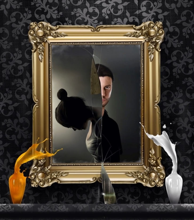 Dibujado en una tableta