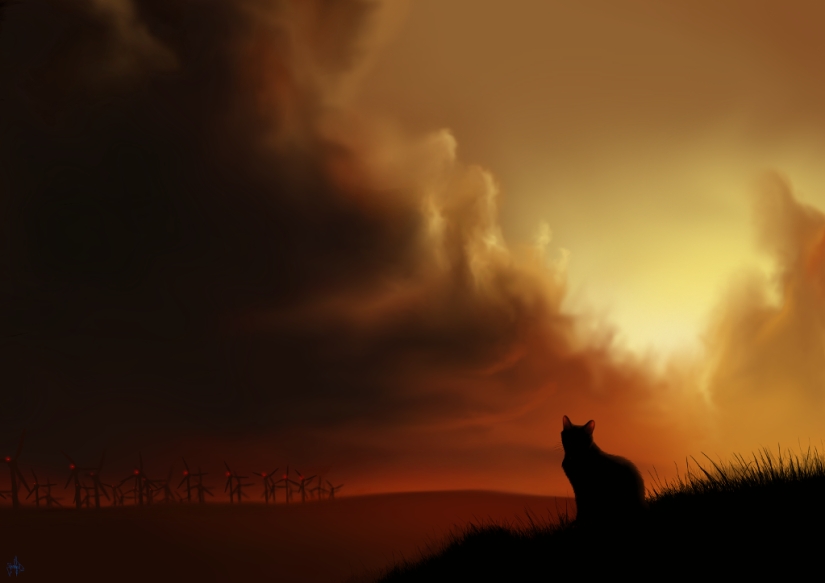 Dibujado en una tableta