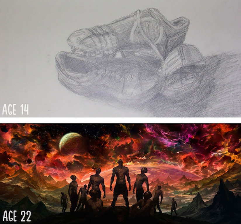 Dibujando un progreso que aturde la mente