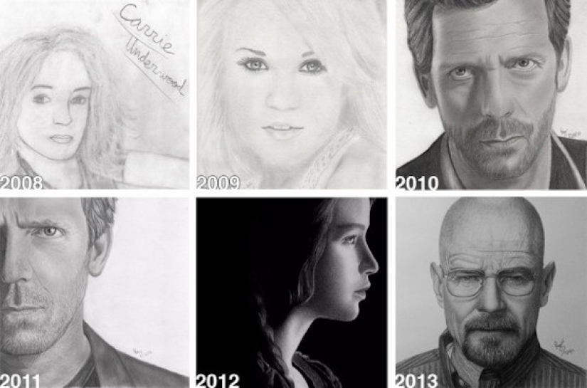 Dibujando un progreso que aturde la mente