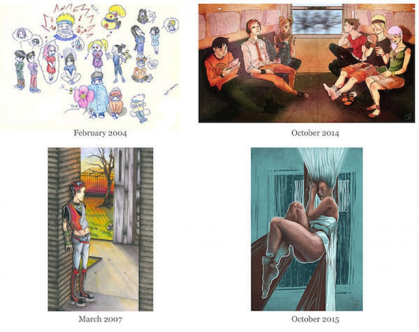 Dibujando un progreso que aturde la mente