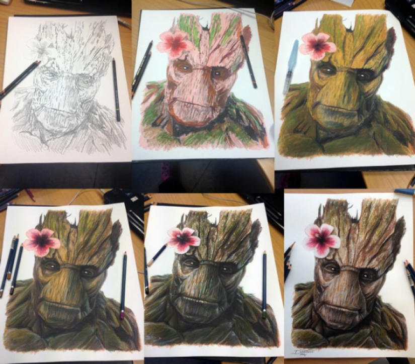 Dibujos a lápiz de Dino Tomic Dibujos a lápiz de Dino Tomic