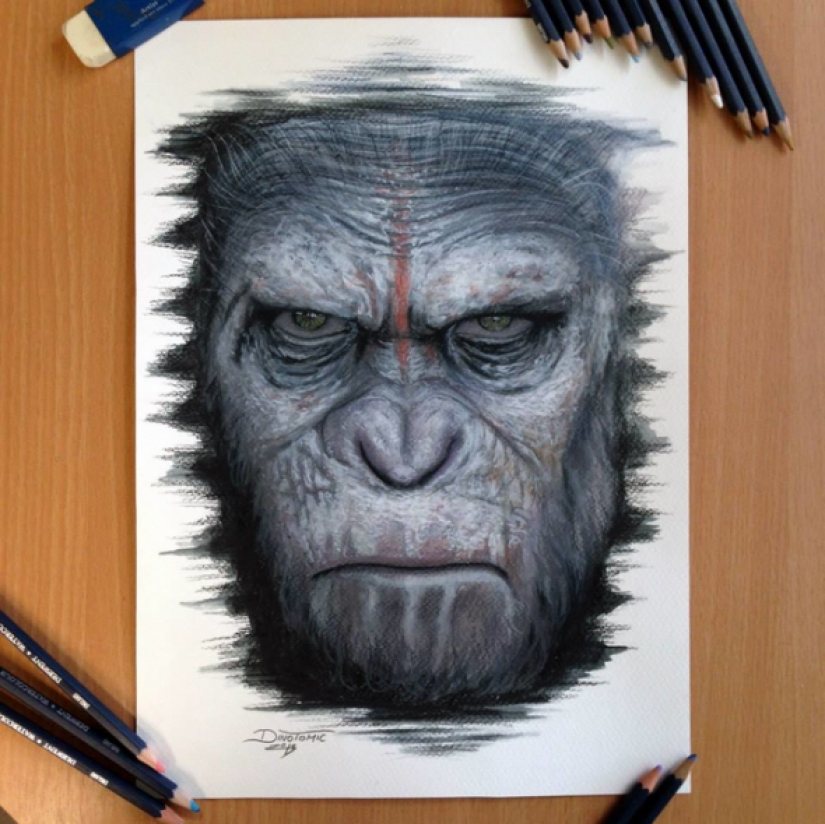 Dibujos a lápiz de Dino Tomic Dibujos a lápiz de Dino Tomic