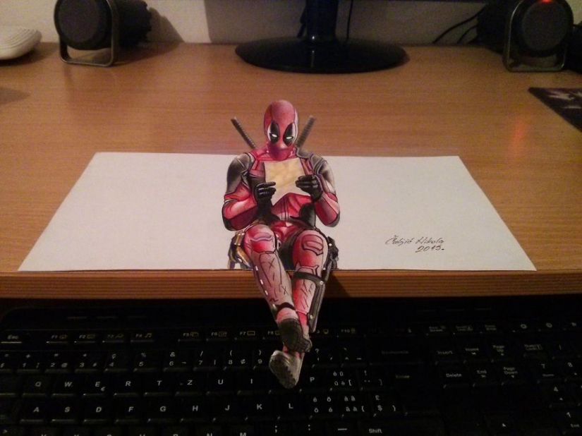 Dibujos en 3D increíblemente realistas Dibujos en 3D increíblemente realistas