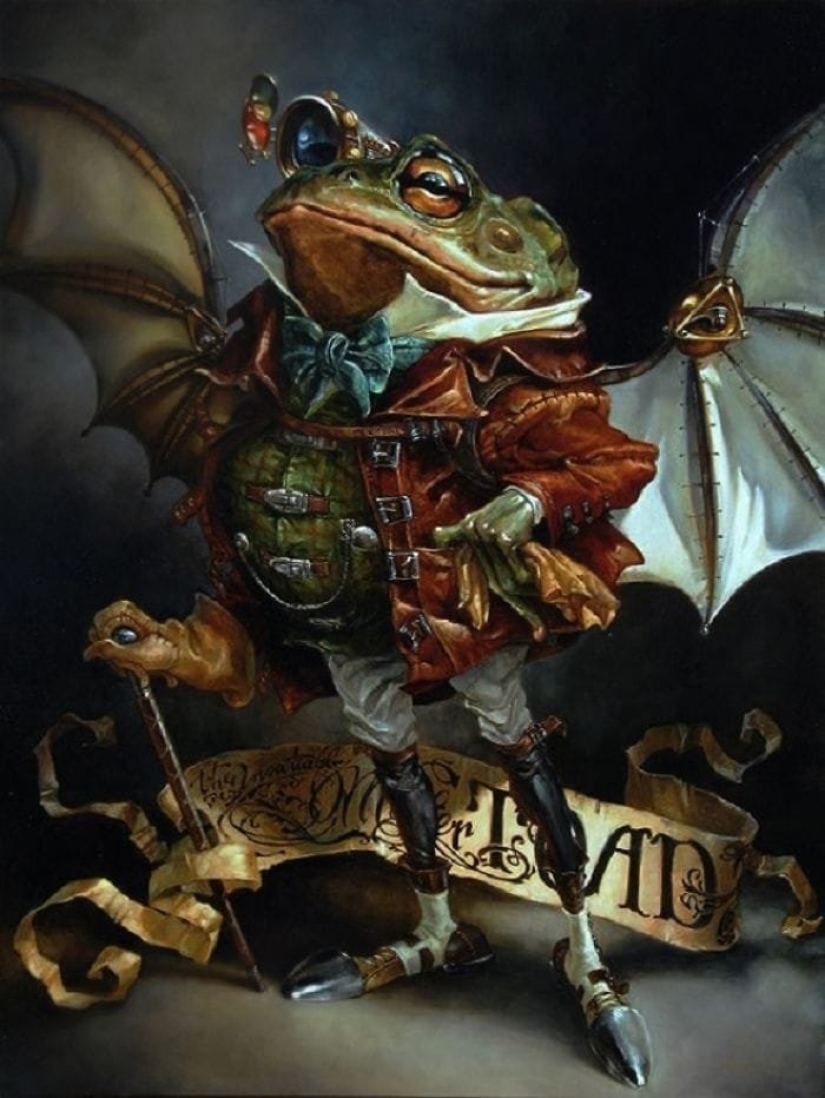 Disney characters got on classic canvases, and it's incredible