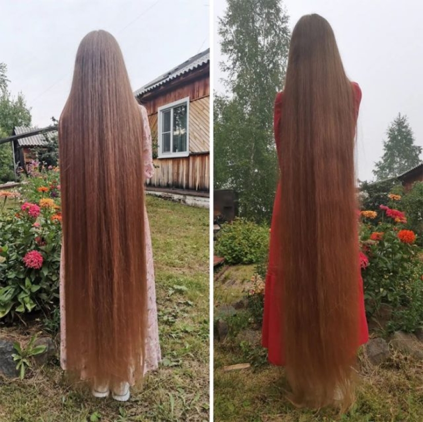 Disney got confused in real life: a woman shows what happens if you don't cut your hair 23 years old Disney got confused in real life: a woman shows what happens if you don't cut your hair 23 years old