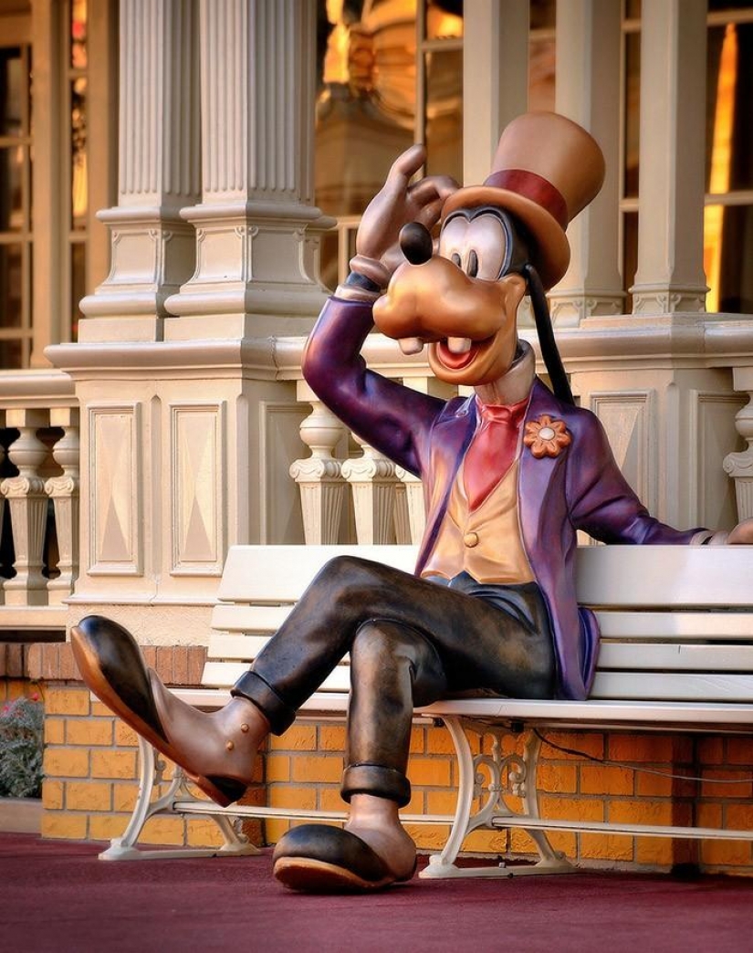 Disneyland is a magical world where adults turn into children