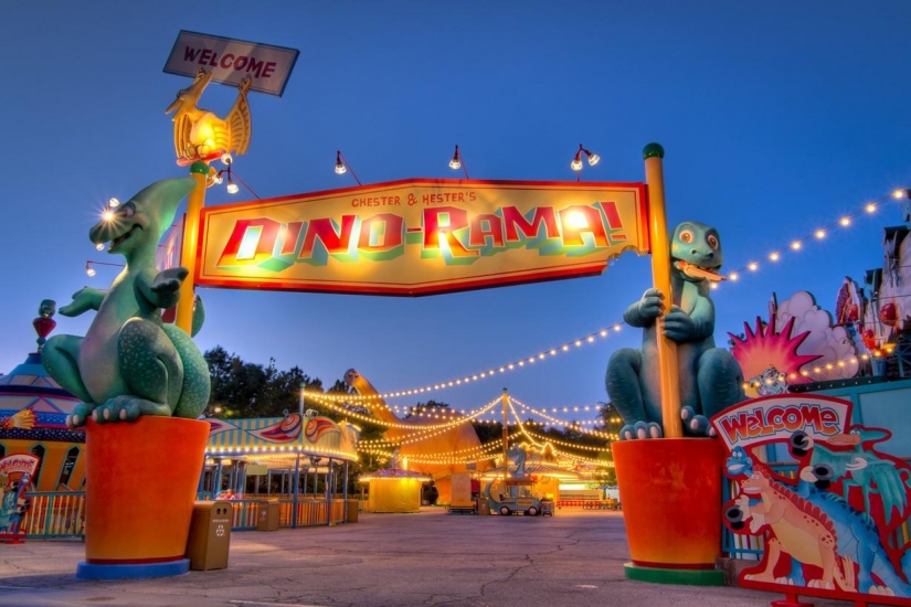 Disneyland is a magical world where adults turn into children