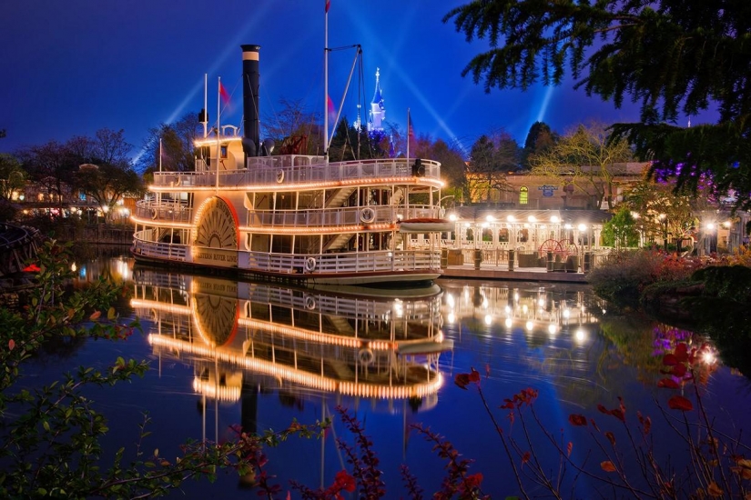 Disneyland is a magical world where adults turn into children
