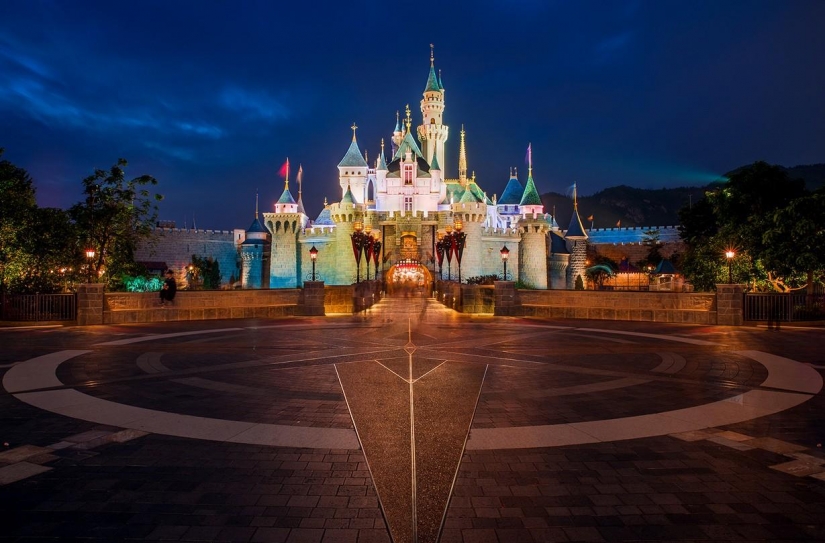 Disneyland is a magical world where adults turn into children
