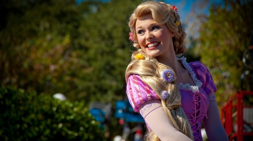 Disneyland is a magical world where adults turn into children