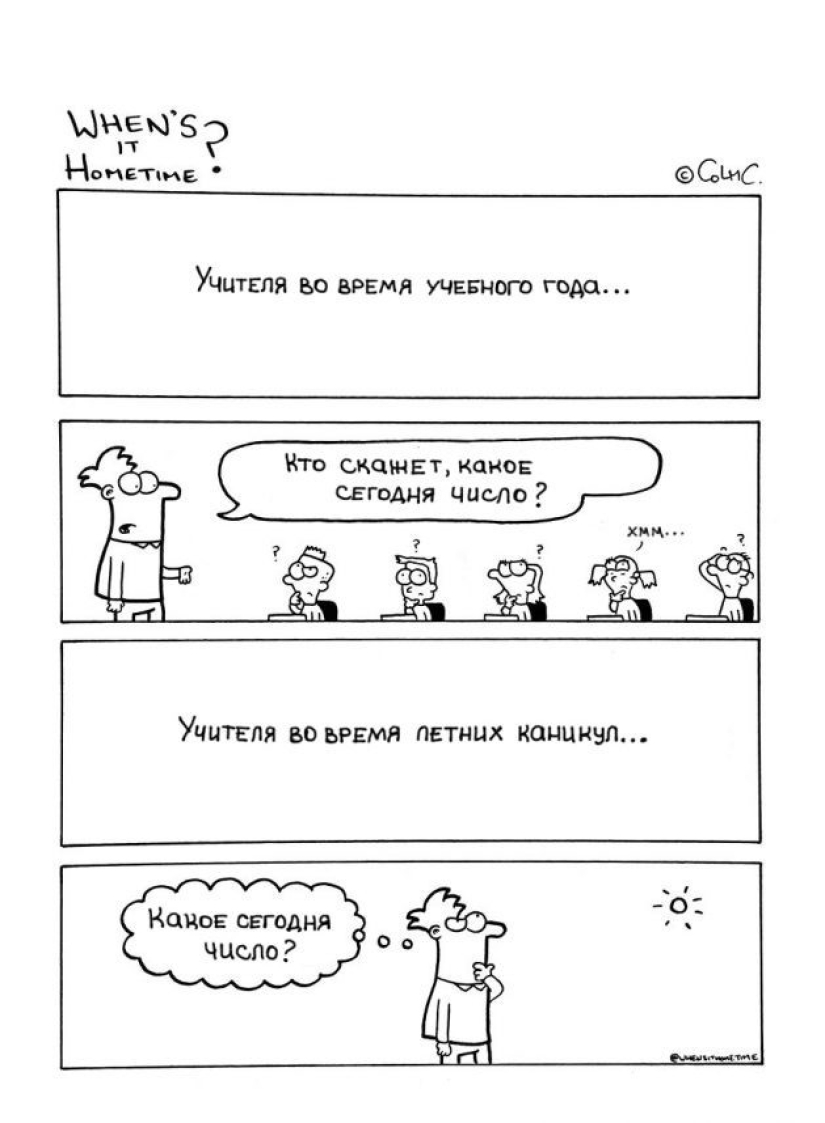 "Don't you live at school?": Irish teacher draws comics about his difficult life
