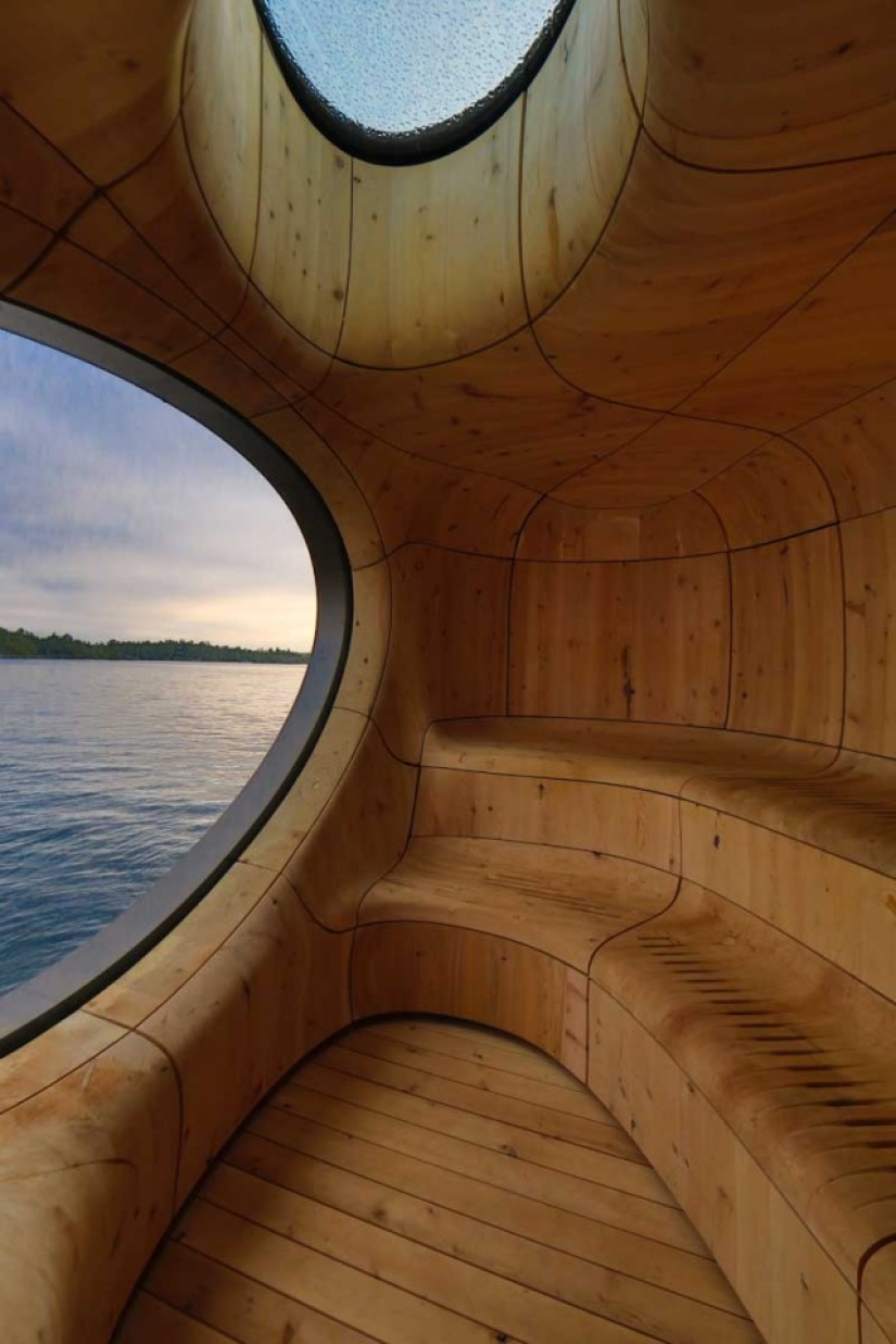 Dream sauna in Canada