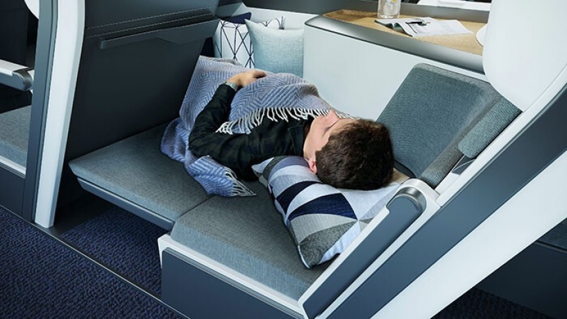 Economy class passenger aircraft can make more similar to second-class trains