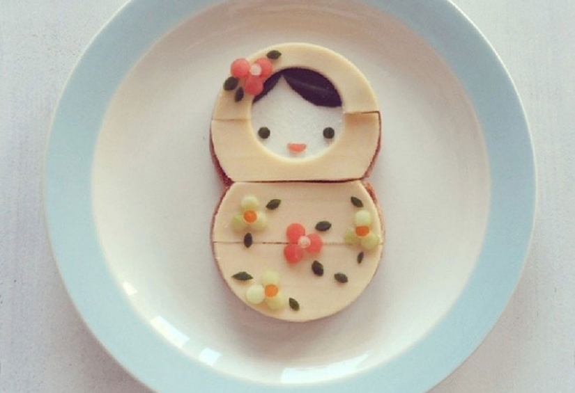 Edible cartoons from a Dutch artist Edible cartoons from a Dutch artist