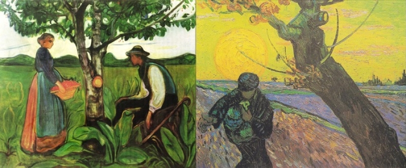 Edvard Munch y Vincent Van Gogh: paralelos