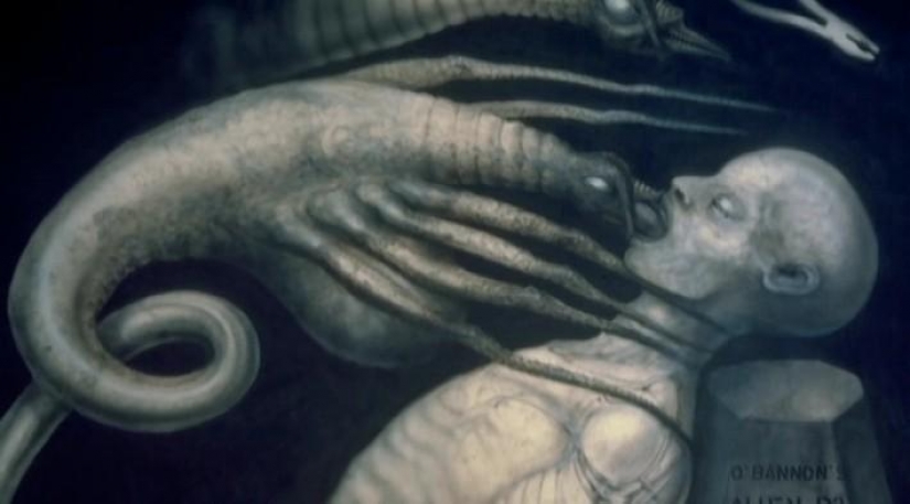 Efectos especiales en el cine: espacio de horror en la película "Alien"