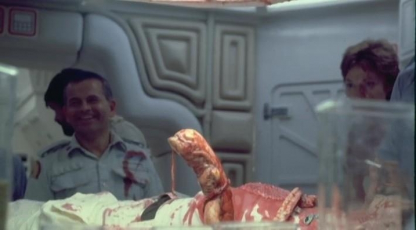 Efectos especiales en el cine: espacio de horror en la película "Alien"