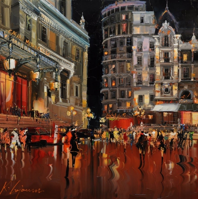El artista que pinta el sol y la lluvia