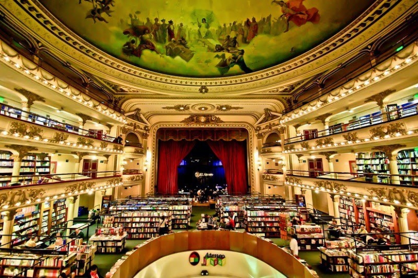 El Ateneo Grand Splendid is the most beautiful bookstore