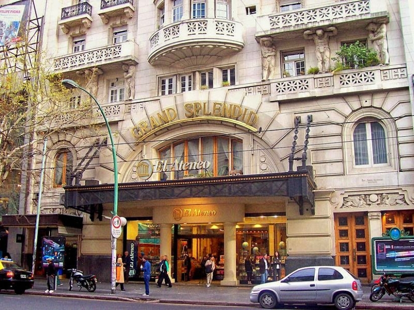 El Ateneo Grand Splendid is the most beautiful bookstore