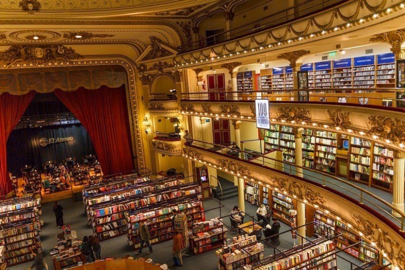 El Ateneo Grand Splendid is the most beautiful bookstore