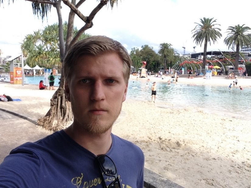 El chico ha estado en Australia y... admitió que fue horrible! Foto adjunta El chico ha estado en Australia y... admitió que fue horrible! Foto adjunta