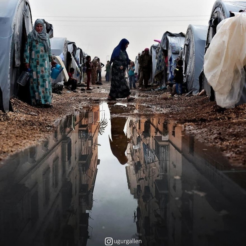 El contraste entre los dos mundos en los que vivimos