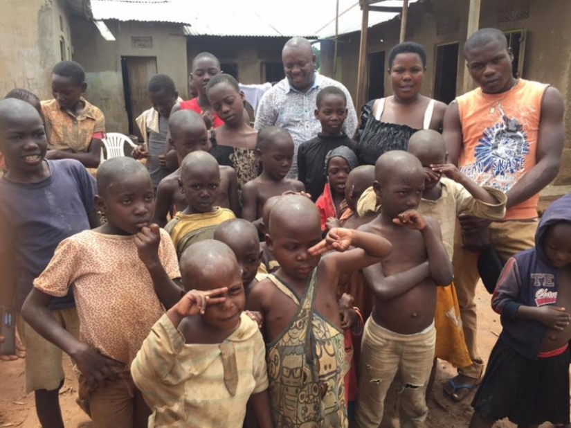 El genio de la fertilidad en Uganda: un 39 años de edad, madre soltera, ella está criando a sus 38 niños