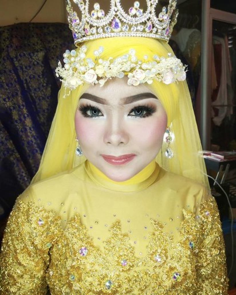 El infierno de una boda: cómo pintar novias para una sesión de fotos en Asia El infierno de una boda: cómo pintar novias para una sesión de fotos en Asia