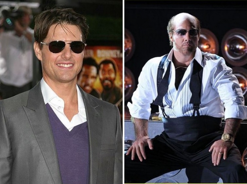 El maquillaje es la cabeza de todo: actores antes y después de una reencarnación increíble con la ayuda del maquillaje