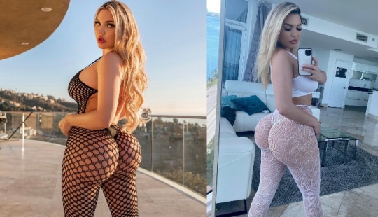 El modelo delgado aumentó las nalgas y luego amargamente lo lamentó