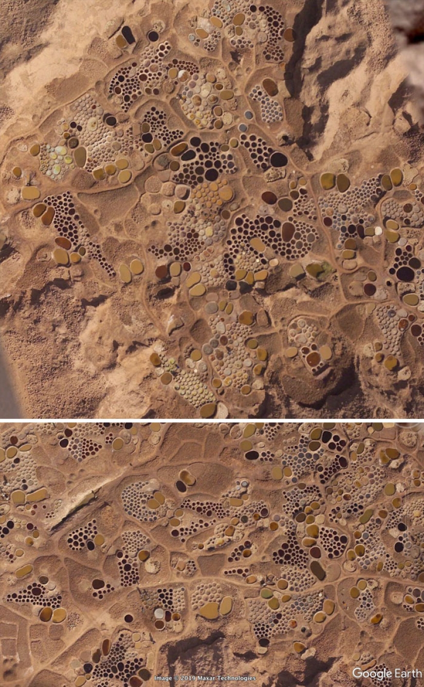 El tipo busca cosas interesantes en Google Earth, y aquí están 18 de sus mejores hallazgos.