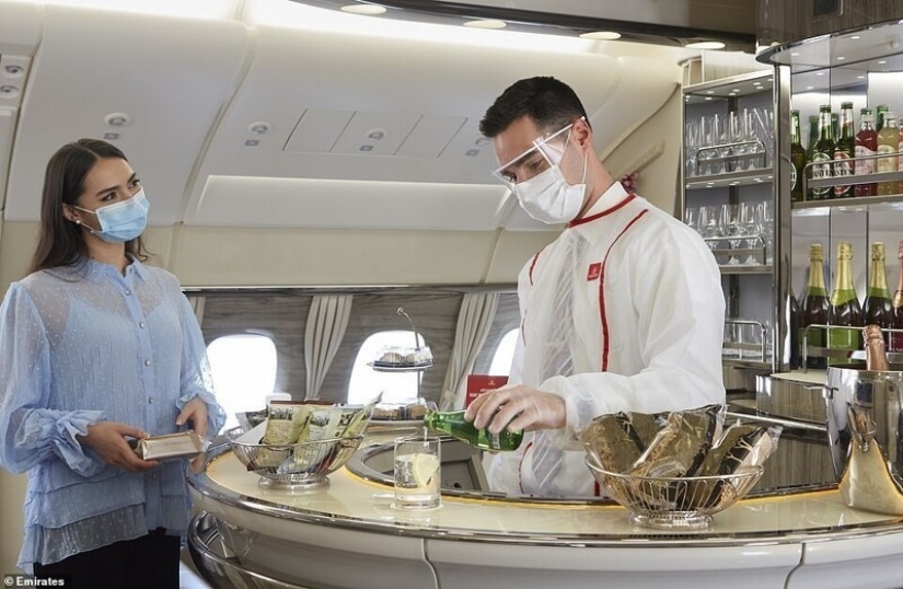 Emirates planes abre spas para pasajeros VIP Emirates planes abre spas para pasajeros VIP