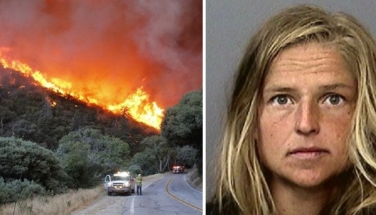 En California, un chamán hervió orina de oso y comenzó un gran incendio forestal En California, un chamán hervió orina de oso y comenzó un gran incendio forestal