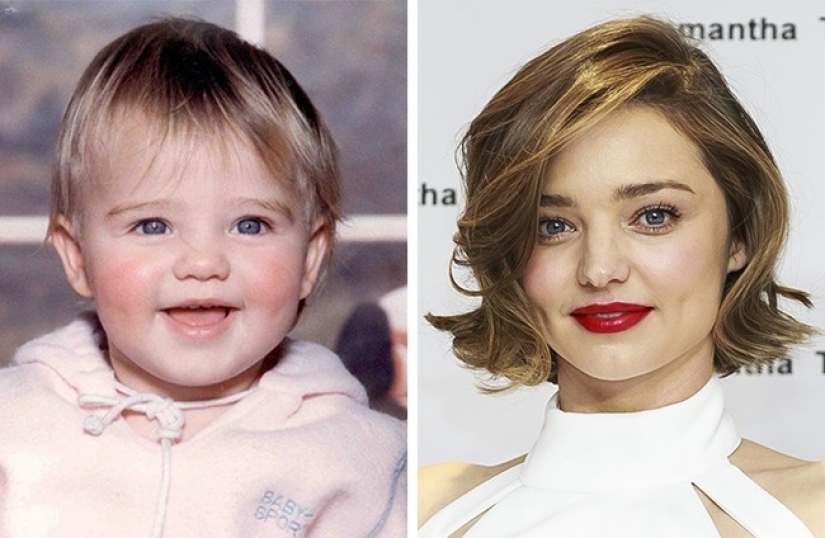 Entonces y ahora: 12 modelos de moda famosos en la infancia Entonces y ahora: 12 modelos de moda famosos en la infancia