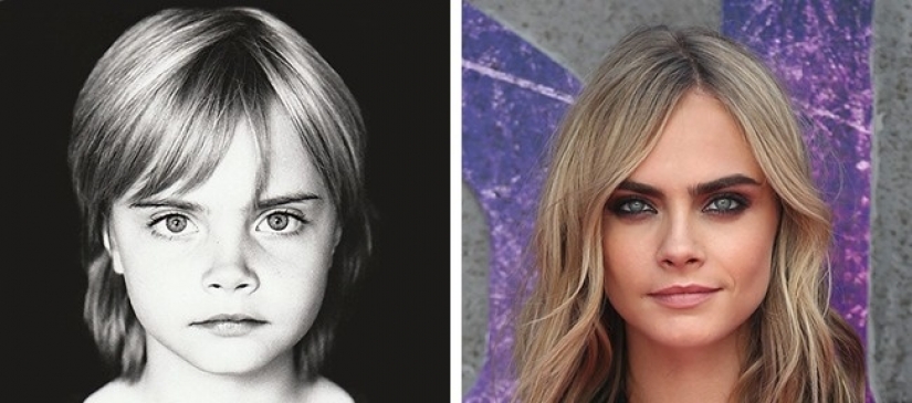 Entonces y ahora: 12 modelos de moda famosos en la infancia Entonces y ahora: 12 modelos de moda famosos en la infancia