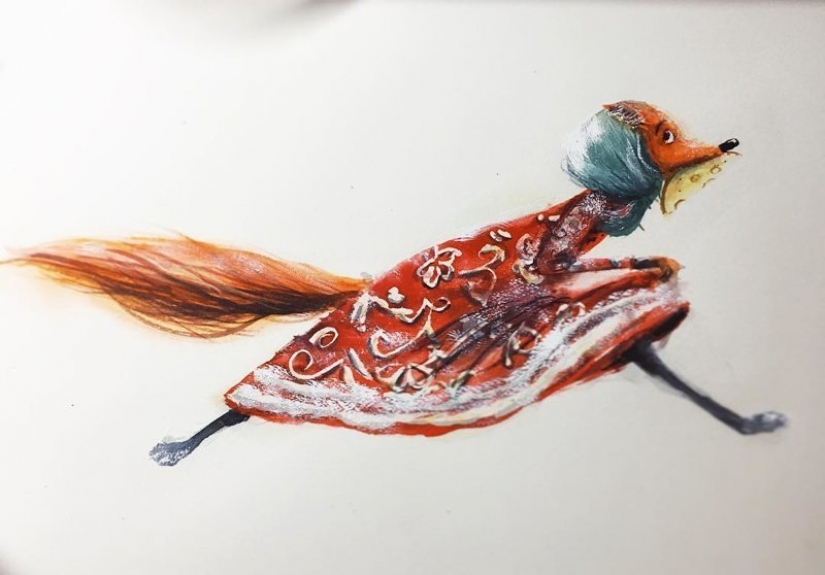 Entrañables ilustraciones Anastasia Grinenko Entrañables ilustraciones Anastasia Grinenko