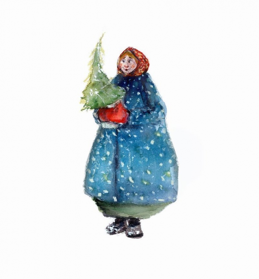 Entrañables ilustraciones Anastasia Grinenko Entrañables ilustraciones Anastasia Grinenko