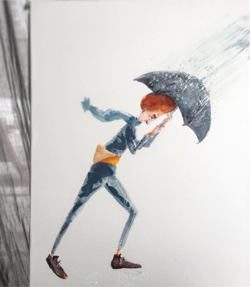 Entrañables ilustraciones Anastasia Grinenko Entrañables ilustraciones Anastasia Grinenko