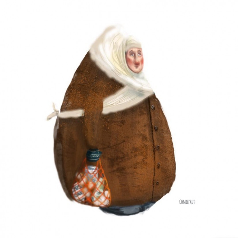 Entrañables ilustraciones Anastasia Grinenko Entrañables ilustraciones Anastasia Grinenko