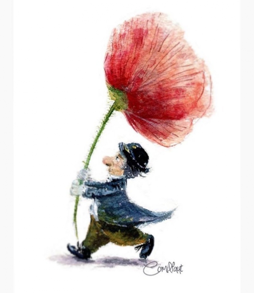 Entrañables ilustraciones Anastasia Grinenko Entrañables ilustraciones Anastasia Grinenko