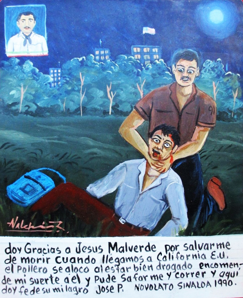"Envió una buena cosecha de marihuana": lo que los mexicanos agradecen a los santos "Envió una buena cosecha de marihuana": lo que los mexicanos agradecen a los santos