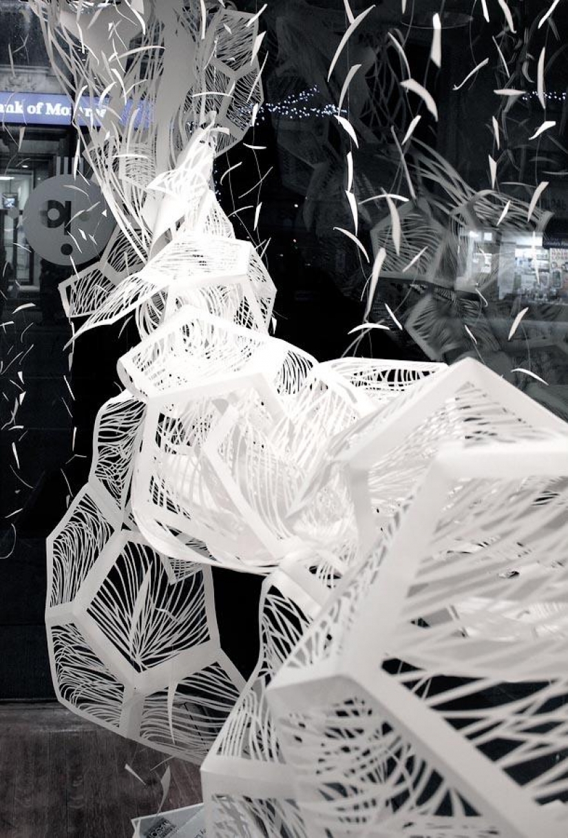 Esculturas de papel calado por Christina Kim Esculturas de papel calado por Christina Kim