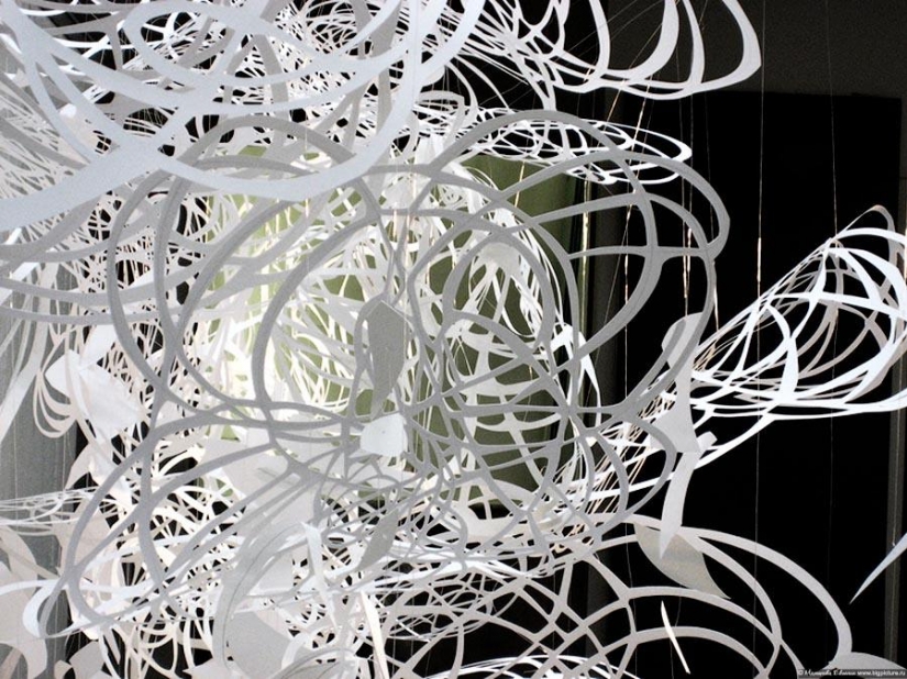 Esculturas de papel calado por Christina Kim Esculturas de papel calado por Christina Kim