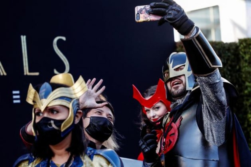 Estreno mundial de Marvel Studios "The Eternals"