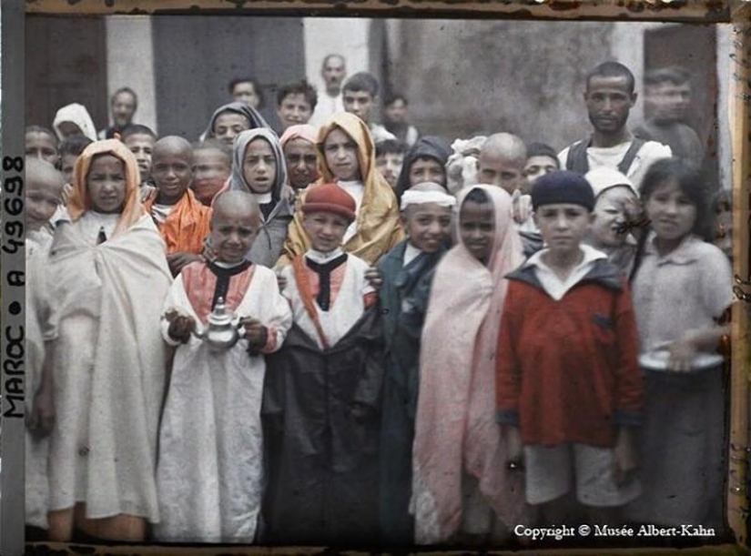 "Ethnoexotics" from around the world on autochromes (1907-1931)